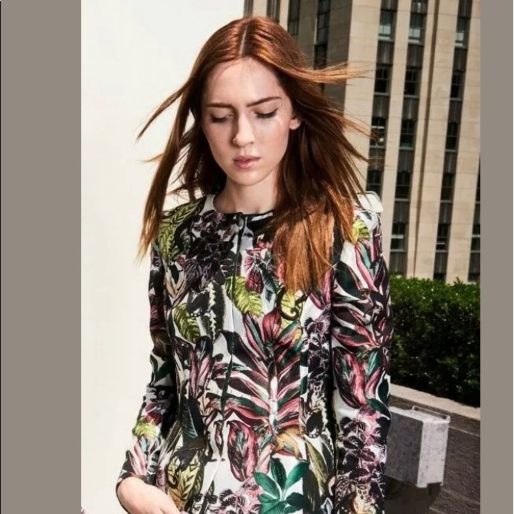 Oscar De La Renta $2990 new  Jungle Monkey jacket